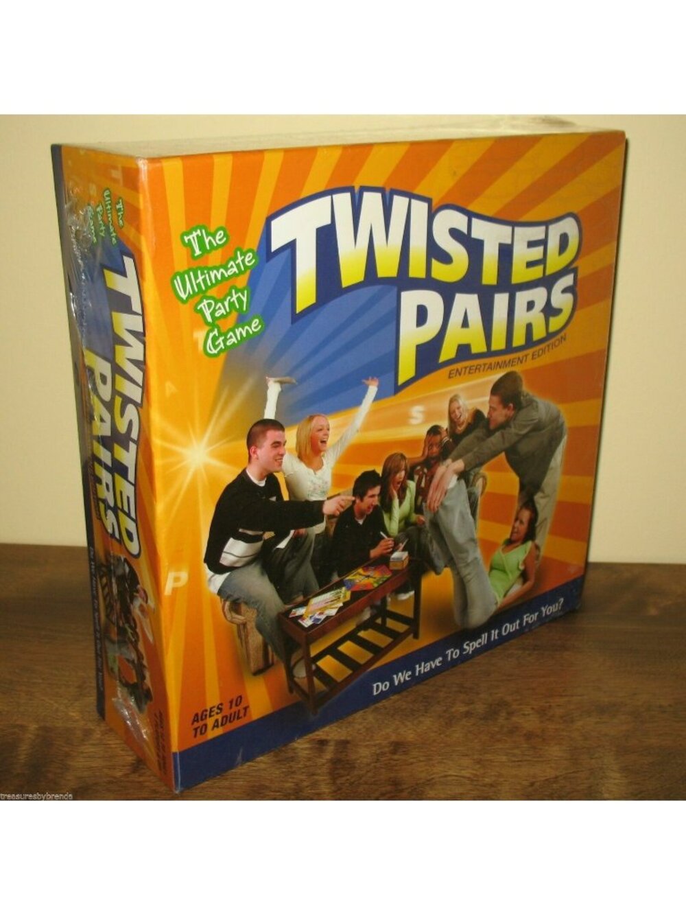 Twisted Pairs Ultimate Party Game Entertainment Edition NEW Sealed Box Damaged